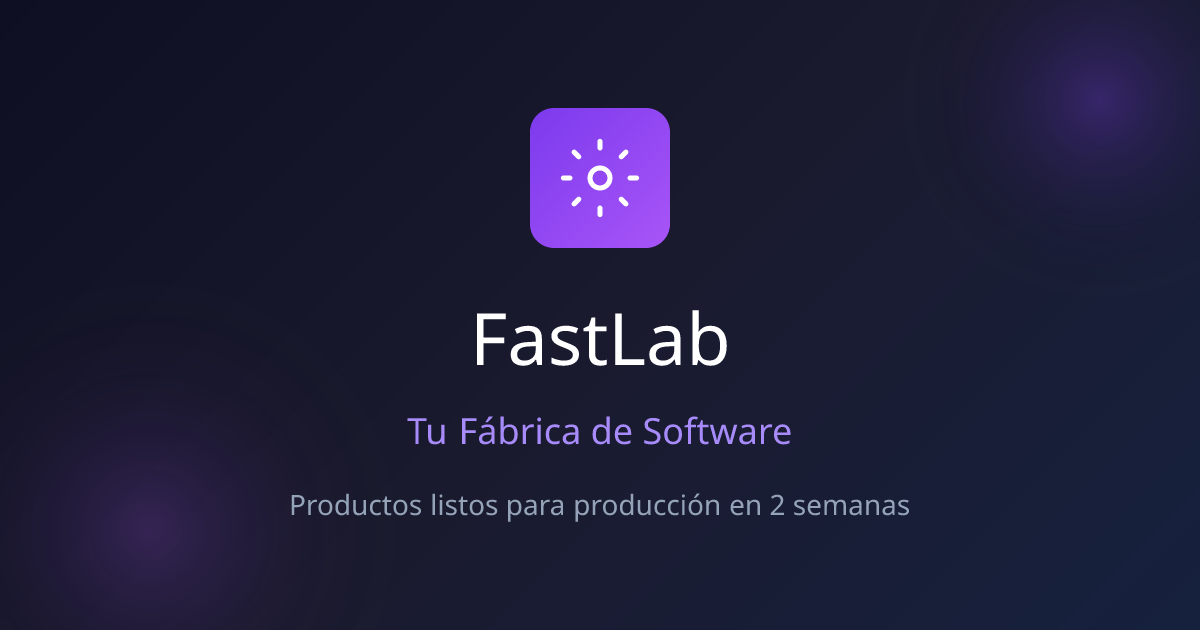 FastLab - Tu Fábrica de Software